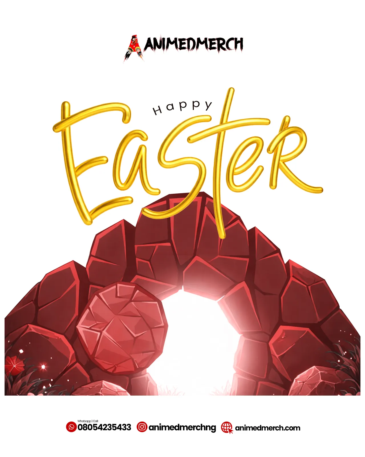 Animedmerch Easter flyer version 1