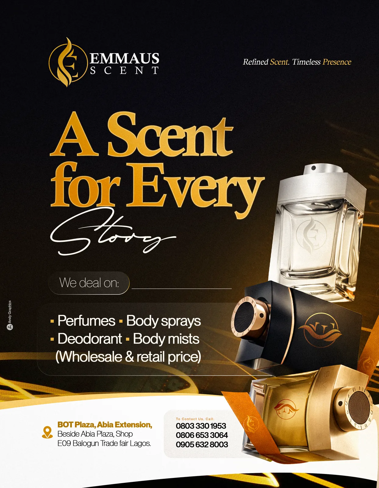 Emmaus Scent flyer 1