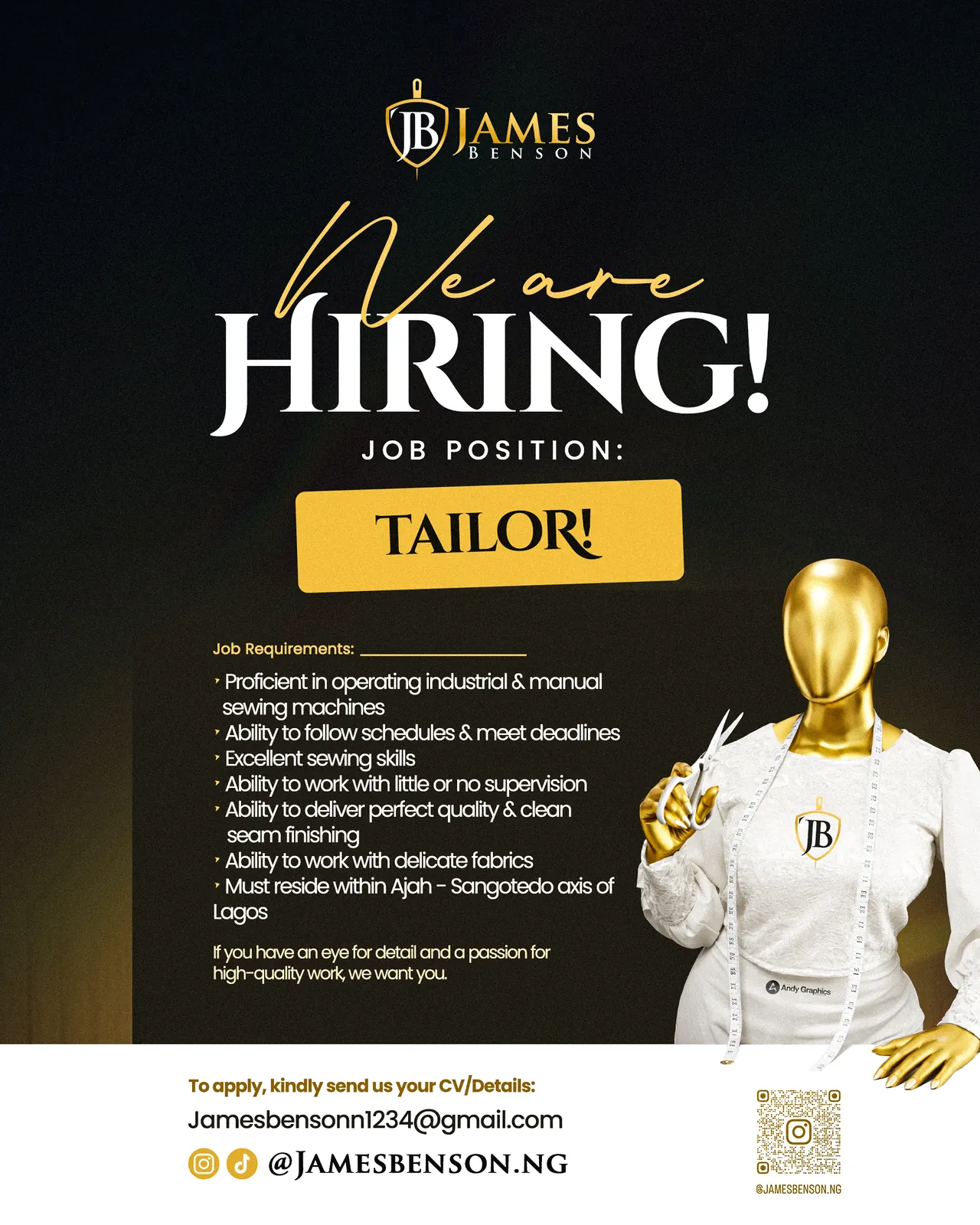 JB Hiring flyerr